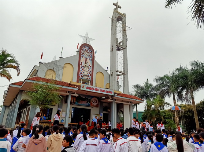 GP.Phát Diệm - Giáo xứ Mỹ Châu: Ngày thi Giáo lý Mùa Chay 2021