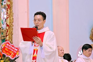 GP.Thái Bình - Giáo xứ Quân Trạch: Thánh lễ Tạ ơn mừng Tân Linh Mục Giuse Phạm Đức Lập