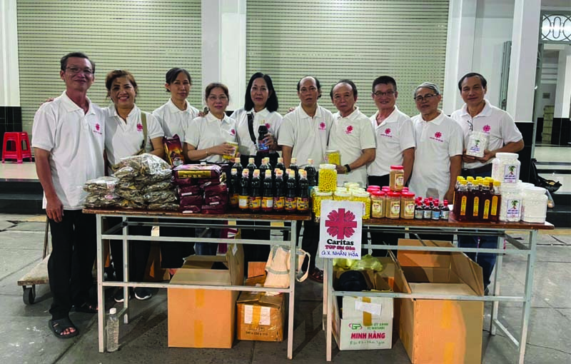 TGP.Sài Gòn - Caritas Nhân Hòa ra quân bán hàng gây quỹ bác ái