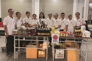 TGP.Sài Gòn - Caritas Nhân Hòa ra quân bán hàng gây quỹ bác ái