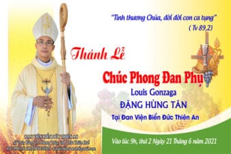 TGP.Huế - Thông báo Thánh Lễ Chúc Phong Đan Phụ Đan Viện Biển Đức Thiên An