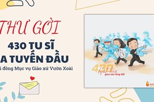 TGP.Sài Gòn - Hội đồng Mục vụ Giáo xứ Vườn Xoài: Thư gởi 430 tu sĩ ra tuyến đầu