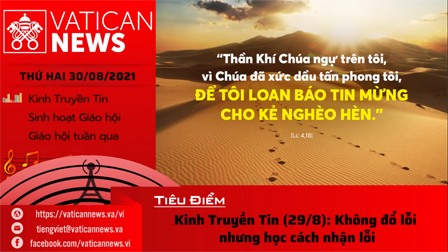 GP.Hưng Hóa - Radio thứ Hai 30.08.2021 - Vatican News Tiếng Việt