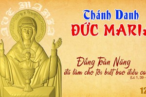 Ngày 12/09: Danh Thánh Đức Maria