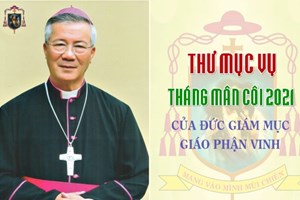 GP.Vinh - Thư Mục vụ Tháng Mân Côi 2021 của Đức Giám mục Giáo phận Vinh