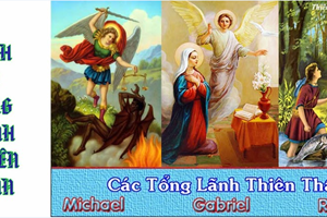 Ngày 29/09: Tổng Lãnh Thiên Thần Michael, Gabriel & Raphael
