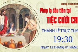 GP.Hưng Hóa - Trực tuyến Thánh lễ Chúa nhật II Thường niên C, thứ Bảy ngày 15.01.2022