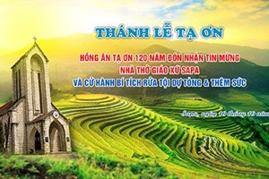 GP.Hưng Hóa - Trực tiếp: Thánh lễ Tạ ơn 120 năm Giáo xứ Sapa - Ban Bí tích Rửa Tội Dự Tòng và Thêm Sức