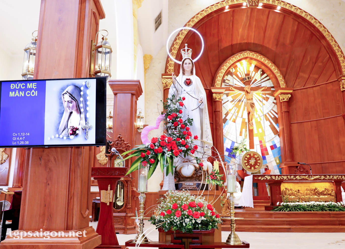 TGP.Sài Gòn - Giáo xứ Bùi Phát: Mừng kính Đức Mẹ Mân Côi Bổn mạng Đồng hương Quần Cống 2022