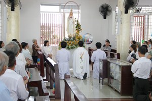 TGP.Sài Gòn - Giáo xứ Tân Việt: Kỷ niệm Đức Mẹ hiện ra tại Fatima 13-10-2022