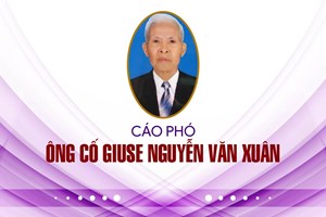GP.Bắc Ninh - Cáo phó ông cố Giuse Nguyễn Văn Xuân, thân phụ dì Anna Ninh