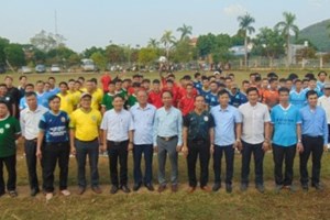 GP.Hưng Hóa - Cụm Đoan Hùng: Giải bóng đá Cúp Hiệp Hành với chủ đề “Hiệp nhất trong đức tin”