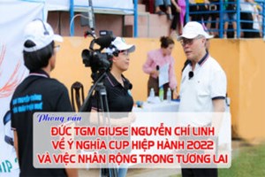 TGP.Huế - Video Phỏng vấn Đức TGM Giuse Nguyễn Chí Linh về ý nghĩa Cup Bóng đá Hiệp hành 2022