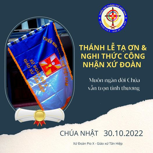 TGP.Sài Gòn - Giáo xứ Tân Hiệp: Thánh lễ Công nhận và Ra mắt Xứ đoàn Piô X, ngày 30-10-2022