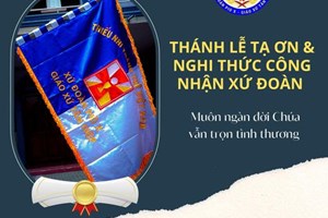 TGP.Sài Gòn - Giáo xứ Tân Hiệp: Thánh lễ Công nhận và Ra mắt Xứ đoàn Piô X, ngày 30-10-2022