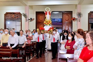 TGP.Sài Gòn - Giáo xứ Nam Thái: Lễ Chúa Kitô Vua Bổn mạng Giáo khu 2