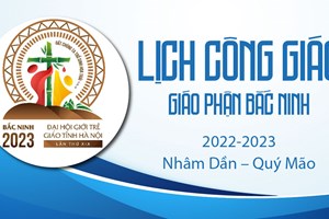 GP.Bắc Ninh - Lịch Phụng Vụ Công Giáo 2022-2023