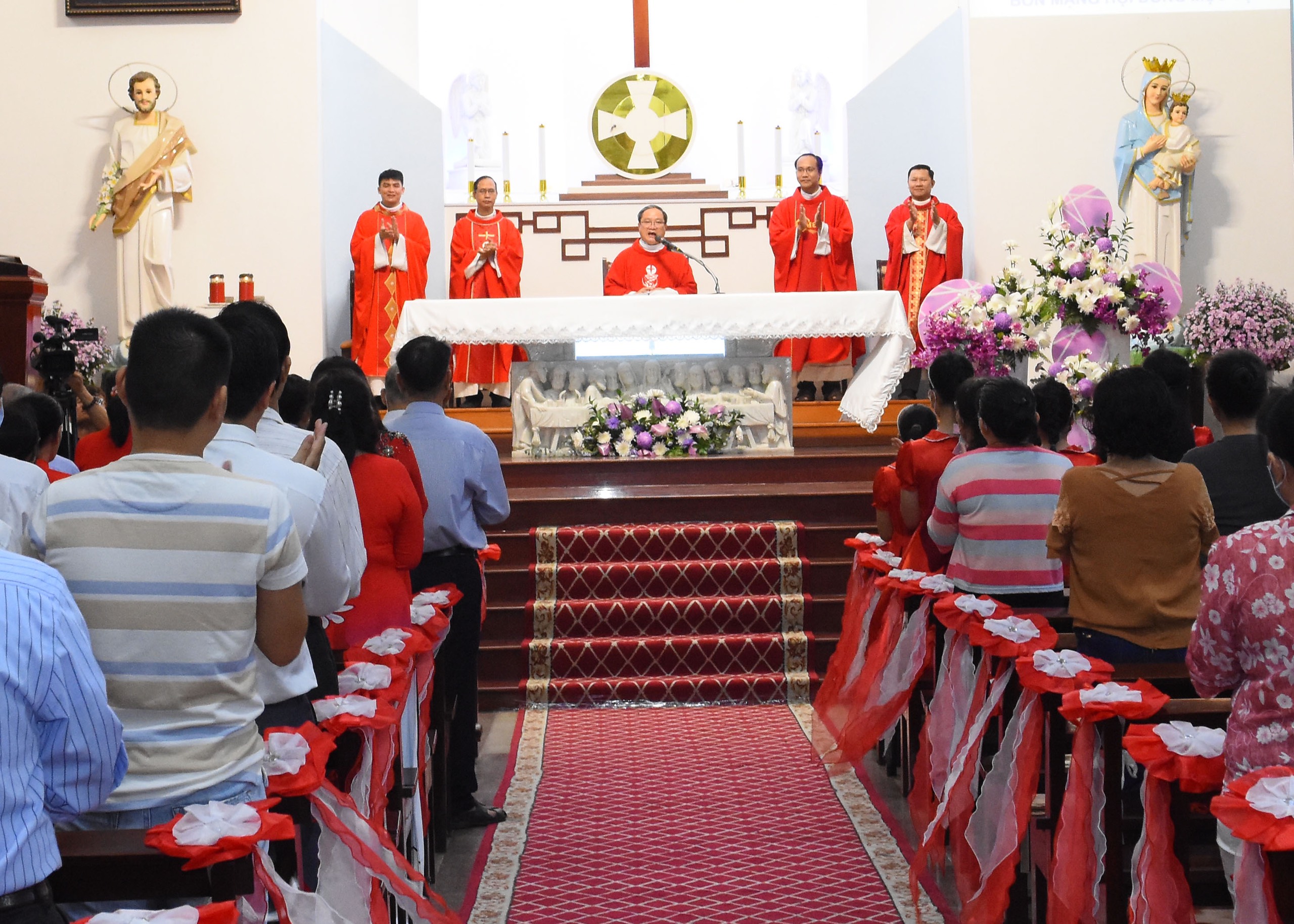 TGP.Sài Gòn - Giáo xứ Hợp An: Mừng lễ Các Thánh Tử Đạo Việt Nam – bổn mạng Hội đồng Mục vụ 2022