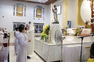 TGP.Sài Gòn - Giáo xứ Tân Việt: Ban Caritas mừng bổn mạng 2022