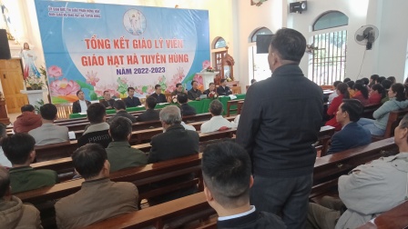 GP.Hưng Hóa - Giáo hạt Hà Tuyên Hùng: Tổng kết công tác mục vụ giáo lý năm 2022