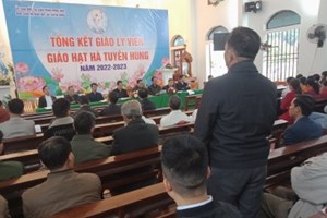 GP.Hưng Hóa - Giáo hạt Hà Tuyên Hùng: Tổng kết công tác mục vụ giáo lý năm 2022