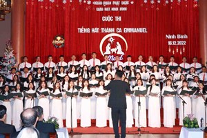 GP.Phát Diệm - Hình ảnh giáo hạt Ninh Bình thi hội diễn Thánh ca Emmanuel