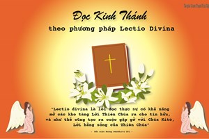 Đọc Kinh Thánh theo phương pháp Lectio Divina