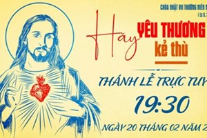 GP.Hưng Hóa - Trực tuyến Thánh lễ Chúa nhật VII Thường niên C - Ngày 20.02.2022