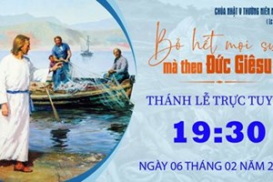 GP.Hưng Hóa - Trực tuyến Thánh lễ Chúa nhật V Thường niên C - Ngày 06.02.2022