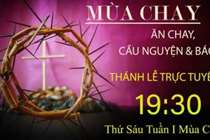 GP.Hưng Hóa - Trực tuyến Thánh lễ thứ Sáu tuần I Mùa Chay - Ngày 11.03.2022