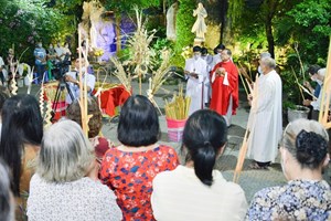 TGP.Sài Gòn - Nhà thờ Hà Đông: Lễ Lá - Thánh lễ khai mạc Tuần Thánh 2022