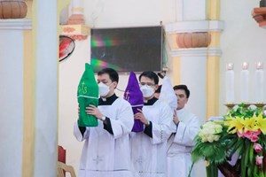 GP.Vinh - Thánh lễ Truyền Dầu tại Giáo phận Vinh