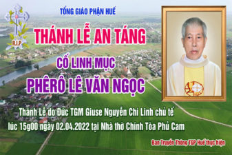 TGP.Huế - Trực tiếp: Thánh Lễ An Táng Cố Linh Mục Phêrô Lê Văn Ngọc