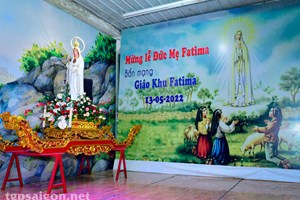 TGP.Sài Gòn - Giáo xứ Tân Phú Hòa: Giáo khu Fatima mừng bổn mạng 13-5-2022