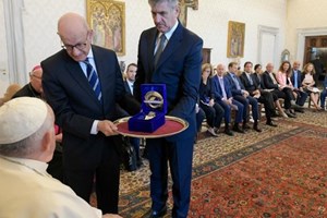 ĐTC tiếp phái đoàn quốc tế B’nai B’rith của Do Thái giáo