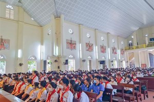 GP.Bắc Ninh - Giáo hạt Vĩnh Phúc: Giới trẻ Hiệp Hành với chủ đề “Thiên Chúa là tình yêu”