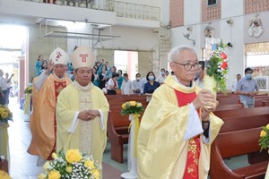 TGP.Sài Gòn - Nhà thờ Hà Đông: Thánh lễ Tạ ơn mừng Kim khánh linh mục Giuse Đỗ Văn Nguyên 4-6-2022