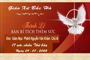 TGP.Sài Gòn - Giáo xứ Bắc Hà: Thánh lễ Ban Bí Tích Thêm Sức 9-7-2022