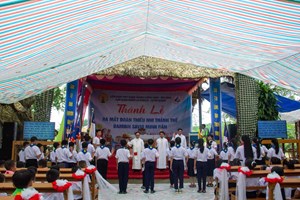 GP.Bắc Ninh - Thánh lễ ra mắt đoàn TNTT Đaminh Savio Minh Dân