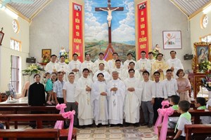 GP.Phát Diệm - Hình ảnh lớp TCV K1 mừng lễ bổn mạng tại giáo xứ Xích Thổ