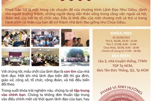 TGP.Sài Gòn - Khóa Gặp Gỡ - Lãnh Đạo Như Giêsu