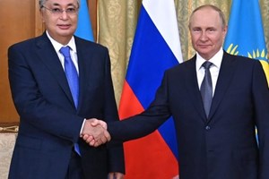 Đức Thượng phụ Kirill đàm thoại với Tổng thống Kazakhstan