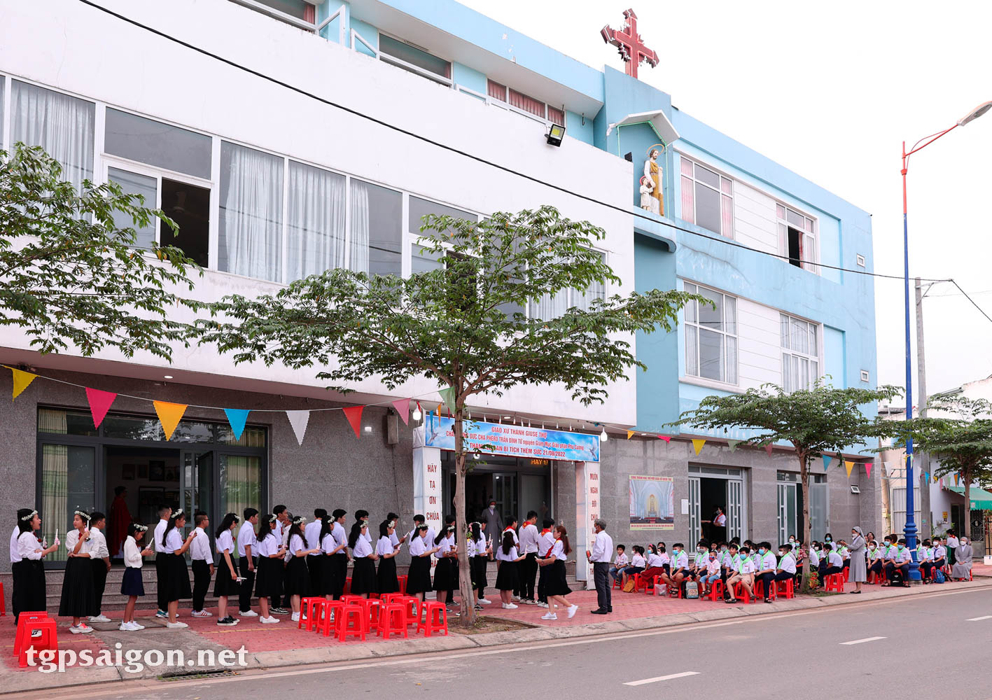 TGP.Sài Gòn - Giáo xứ Thánh Giuse Thợ: thánh lễ ban Bí tích Thêm Sức 21-8-2022