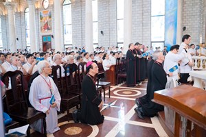 GP.Bắc Ninh - Khai mạc khóa thường huấn linh mục Giáo tỉnh Hà Nội đợt I năm 2022