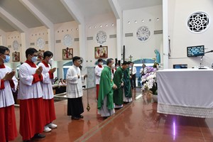 TGP.Sài Gòn - Giáo xứ Bình An: Thánh lễ tạ ơn mừng Linh mục tân phó xứ