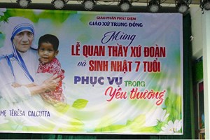 GP.Phát Diệm - Giáo xứ Trung Đồng: mừng lễ quan thầy xứ đoàn Têrêsa Calcutta