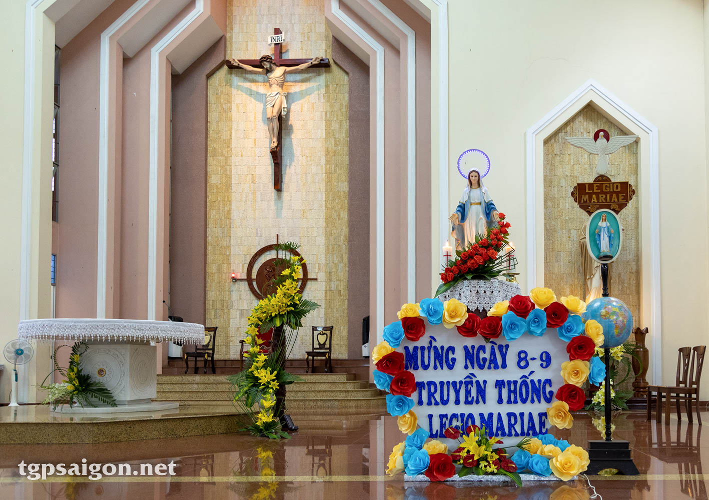 TGP.Sài Gòn - Giáo xứ Tân Chí Linh: Thánh lễ Mừng sinh nhật Đức Maria - ngày truyền thống của Legio 2022