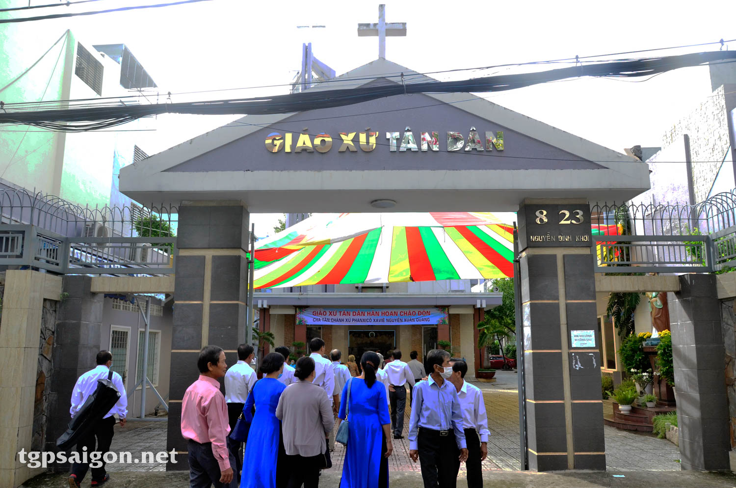 TGP.Sài Gòn - Thánh lễ Tạ ơn và nhậm chức Chánh xứ Tân Dân của Lm Phanxicô Xaviê Nguyễn Xuân Quang