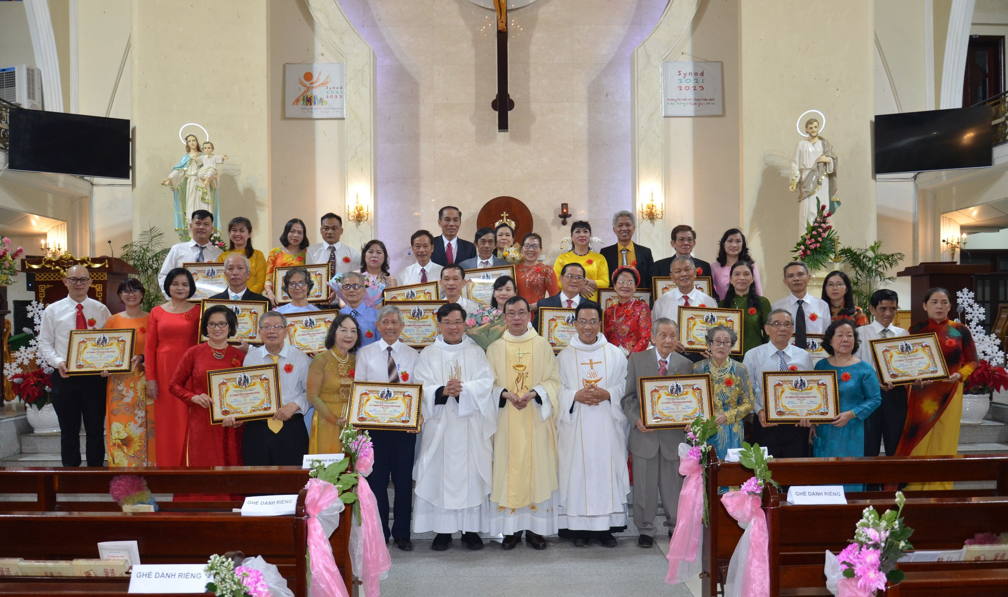 TGP.Sài Gòn - Giáo xứ Bắc Hà: Thánh lễ kỷ niệm Hôn Phối 30-12-2022