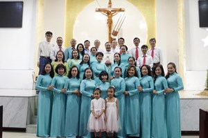 TGP.Sài Gòn - Giáo xứ Tân Việt: Mừng lễ Đức Maria Mẹ Thiên Chúa 31-12-2022 - Bổn mạng ca đoàn Mẹ Thiên Chúa